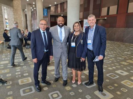 صبري أبو راس ممثلا لمحاسبي السلطات المحلية بمؤتمر المديرين الماليّين في أمريكا